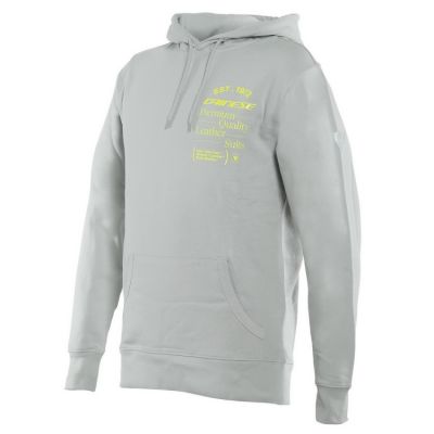 Dainese PADDOCK HOODIE pánská mikina šedá vel.XS
